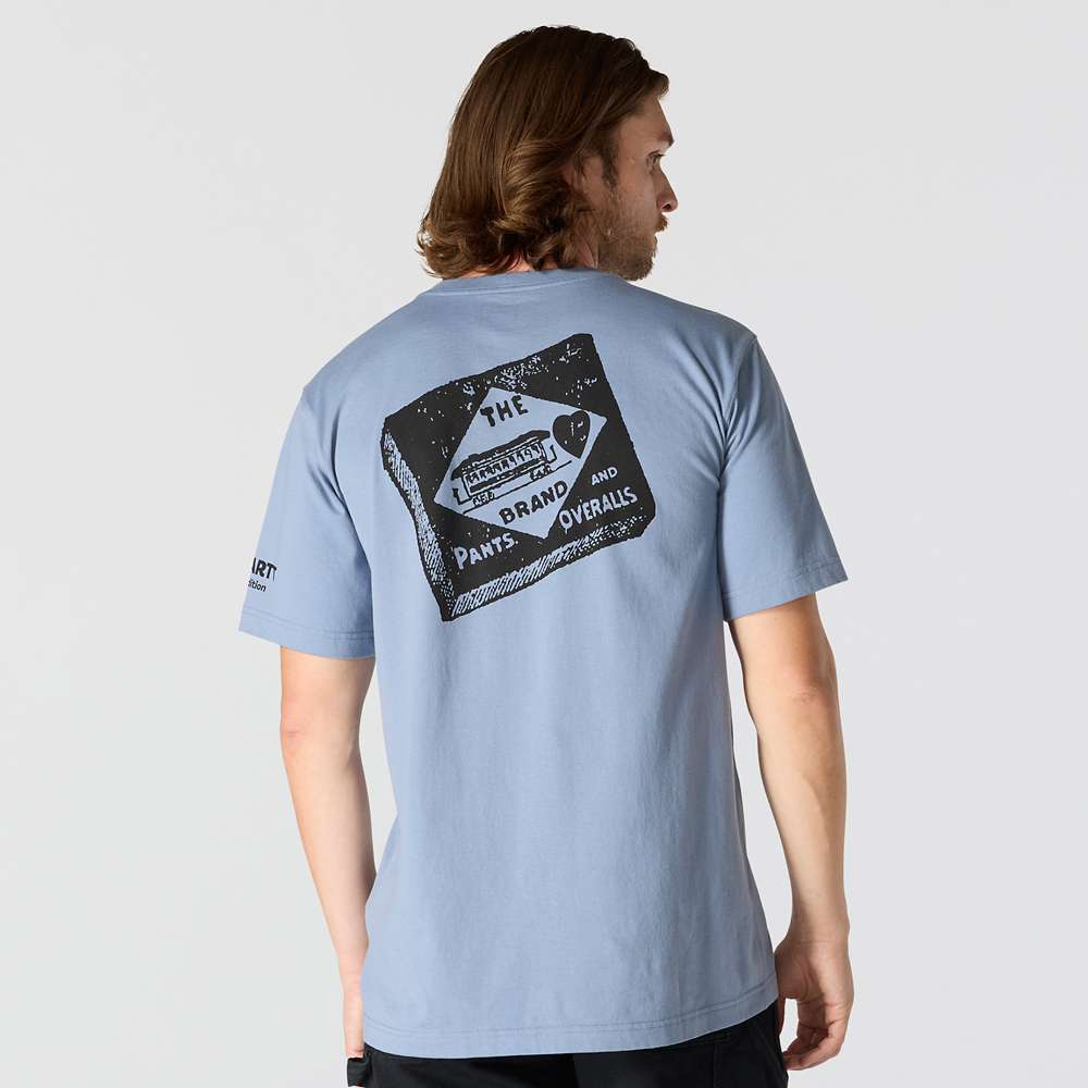 Carhartt 107052 Relaxed Fit Lightweight Short-Sleeve Active Jac Graphic T-Shirt