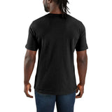 Carhartt 107063 Relaxed Fit Lightweight Short-Sleeve Pocket Script Graphic T-Shirt