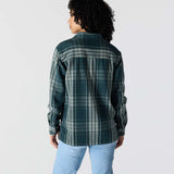 Carharrt 107136 Women's  Tncl Srs LseFit Twll Plaid Shrt