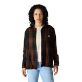 Carharrt 107136 Women's  Tncl Srs LseFit Twll Plaid Shrt
