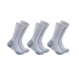 Carhartt SC6203 Midweight Cotton Blend Crew Sock 3 Pack