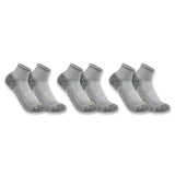 Carhartt SQ5283M FORCE Midweight Quarter Sock 3 Pack