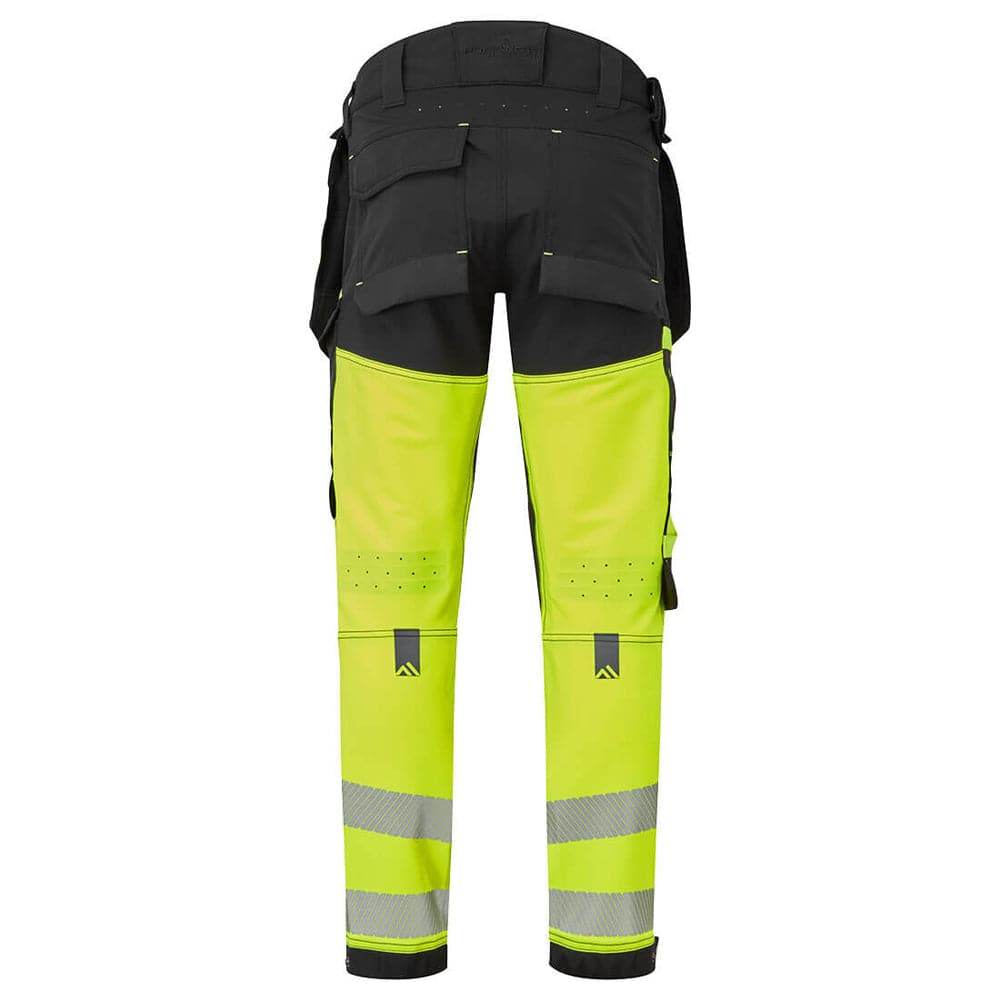 Portwest EV442 EV4 Hi-Vis Stretch Detachable Holster Class 1 Trousers