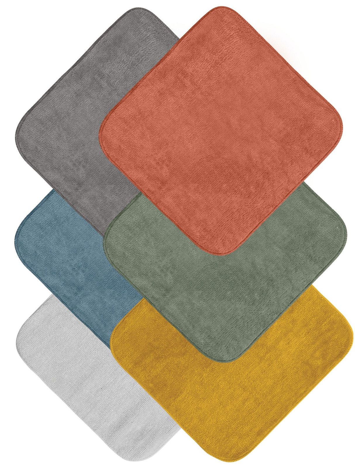 Cotton Facewashers / Reusable Wipes - Pack of Six