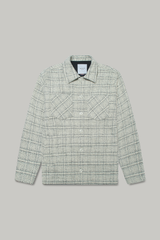 Bart Frame Overshirt - Ecru / Black