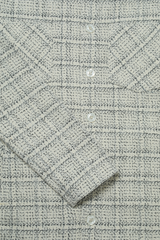 Bart Frame Overshirt - Ecru / Black