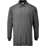 Portwest Modaflame Knit FR Long Sleeve Polo Shirt
