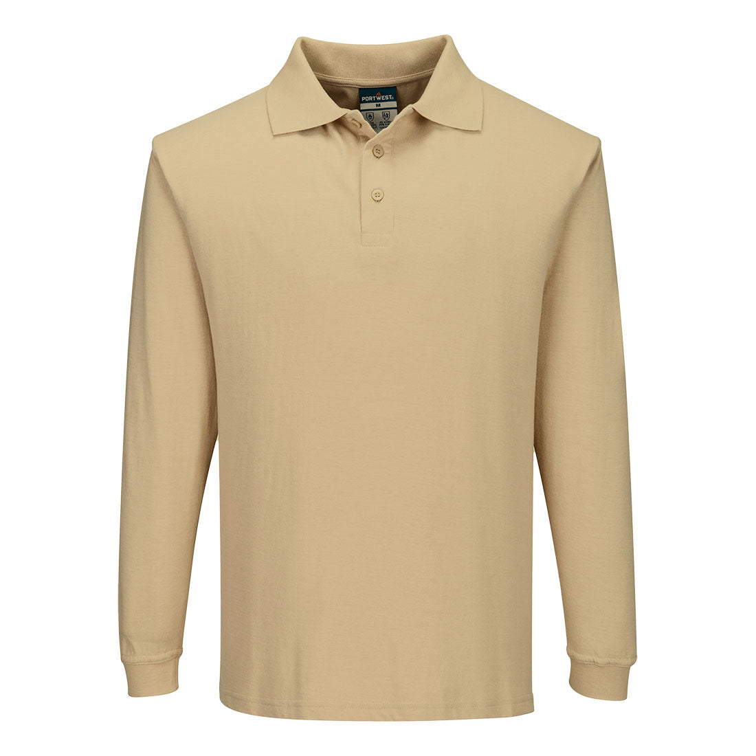 Portwest Modaflame Knit FR Long Sleeve Polo Shirt