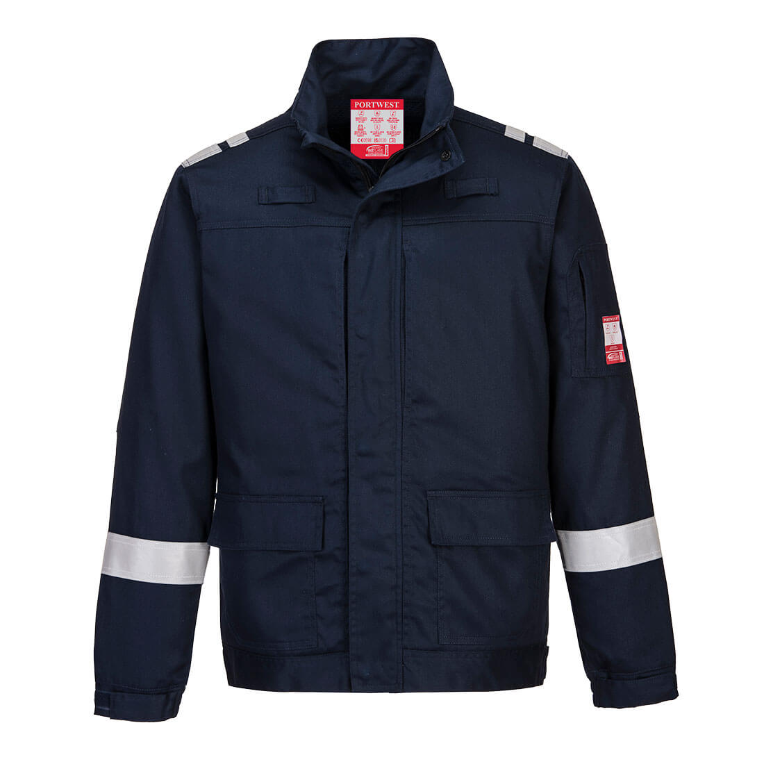 Portwest Bizflame Work Lightweight Stretch Panelled FR Jacket