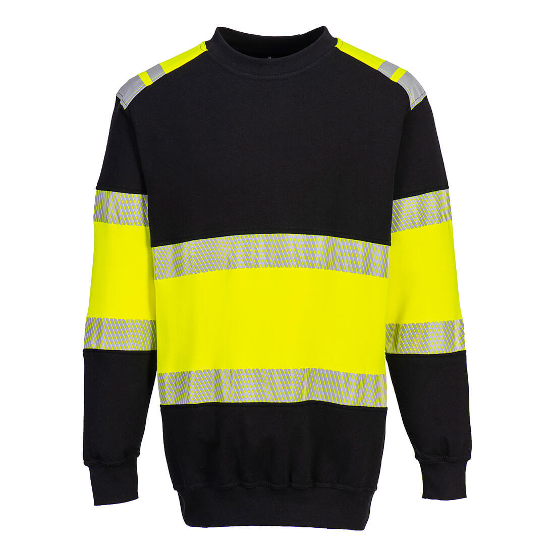 Portwest PW3 Modaflame Knit Hi-Vis Class 1 FR Sweatshirt