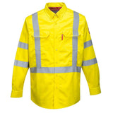 Portwest FR95 Flame Retardant Hi-Vis Shirt