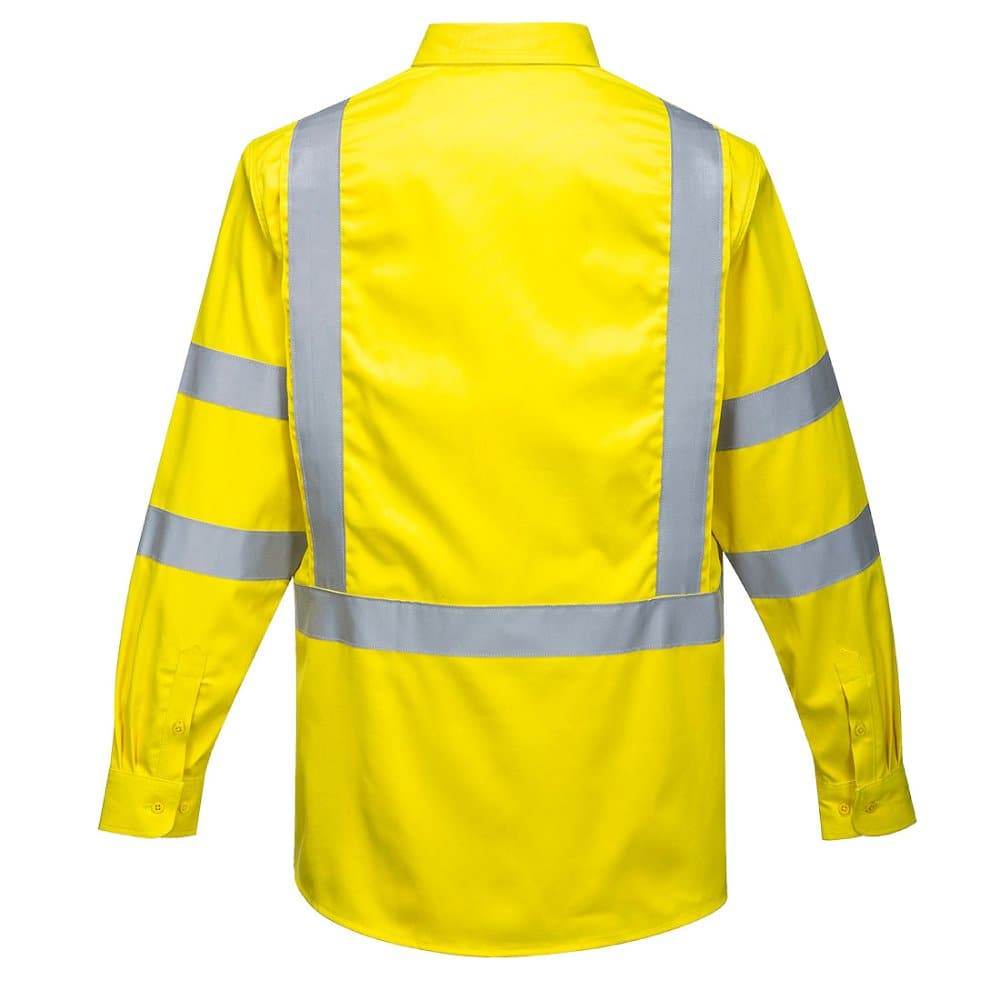 Portwest FR95 Flame Retardant Hi-Vis Shirt