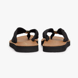 Tommy Hilfiger ELEVATED BEACH Womens Flip Flops Black