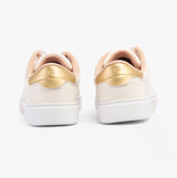 Tommy Hilfiger CASUAL CHIC Womens Leather Court Trainers Ancient White