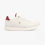 Tommy Hilfiger ELEVATED ESSENTIAL Womens Running Trainers Ancient White