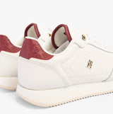 Tommy Hilfiger ELEVATED ESSENTIAL Womens Running Trainers Ancient White