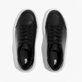 FitFlop RTG SEQUIN-BACKTAB LEATHER Womens Fashion Trainers Black