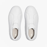 FitFlop 'Ready To Go' LEATHER LACELESS Ladies Sneakers Urban White