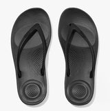 FitFlop IQUSHION Womens Flip Flop All Black