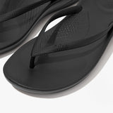 FitFlop IQUSHION Womens Flip Flop All Black