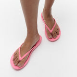 FitFlop IQUSHION ERGONOMIC Womens Flip Flops Geranium Pink