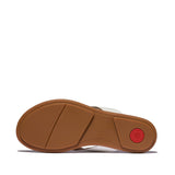 FitFlop GRACIE LEATHER Womens Flip Flops Urban White