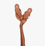 FitFlop GRACIE LEATHER Womens Flip Flops Light Tan