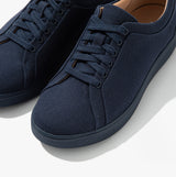 FitFlop RALLY CANVAS Womens Casual Trainers Midnight Navy
