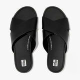 FitFlop GRACIE CROSS Womens Slides All Black
