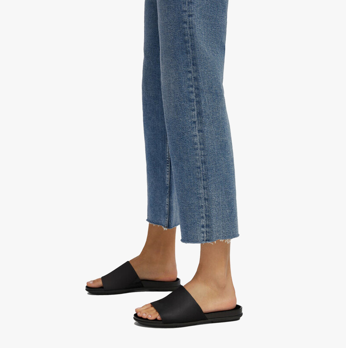 FitFlop GRACIE LEATHER Womens Slides All Black