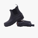FitFlop WONDERWELLY Womens Rubber Chelsea Boots Midnight Navy