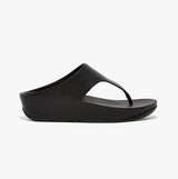 FitFlop SHUV LEATHER TOE-POST Womens Sandals All Black