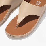 FitFlop SHUV TOE-POST Womens Sandals Stone Beige