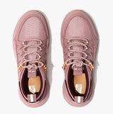 FitFlop NEO-D-HYKER LEATHER-MIX Womens Leather Outdoor Trainers Pink Sky Mix