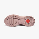 FitFlop NEO-D-HYKER LEATHER-MIX Womens Leather Outdoor Trainers Pink Sky Mix