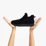 FitFlop RALLY SHEARLING-LINED Womens Trainers All Black
