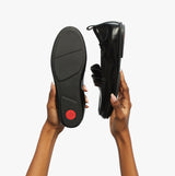 FitFlop ALLEGRO SUEDE Womens Penny Loafers All Black