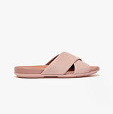 FitFlop GRACIE Womens Crossover Sliders Beige Buff