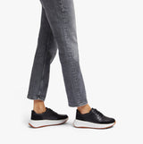 FitFlop F-MODE Womens Flatform Trainers Black