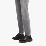 FitFlop F-MODE LEATHER/SUEDE FLATFORM Womens Trainers All Black