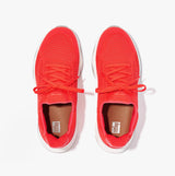 FitFlop VITAMIN FFX Womens Knit Sport Trainers Neon Orange
