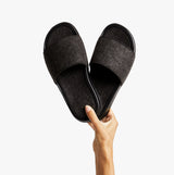 FitFlop iQUSHION e01 FELT Womens Slides All Black