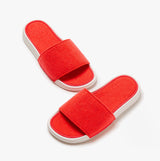 FitFlop IQUSHION E01 Womens Slides Neon Orange
