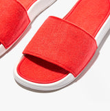 FitFlop IQUSHION E01 Womens Slides Neon Orange