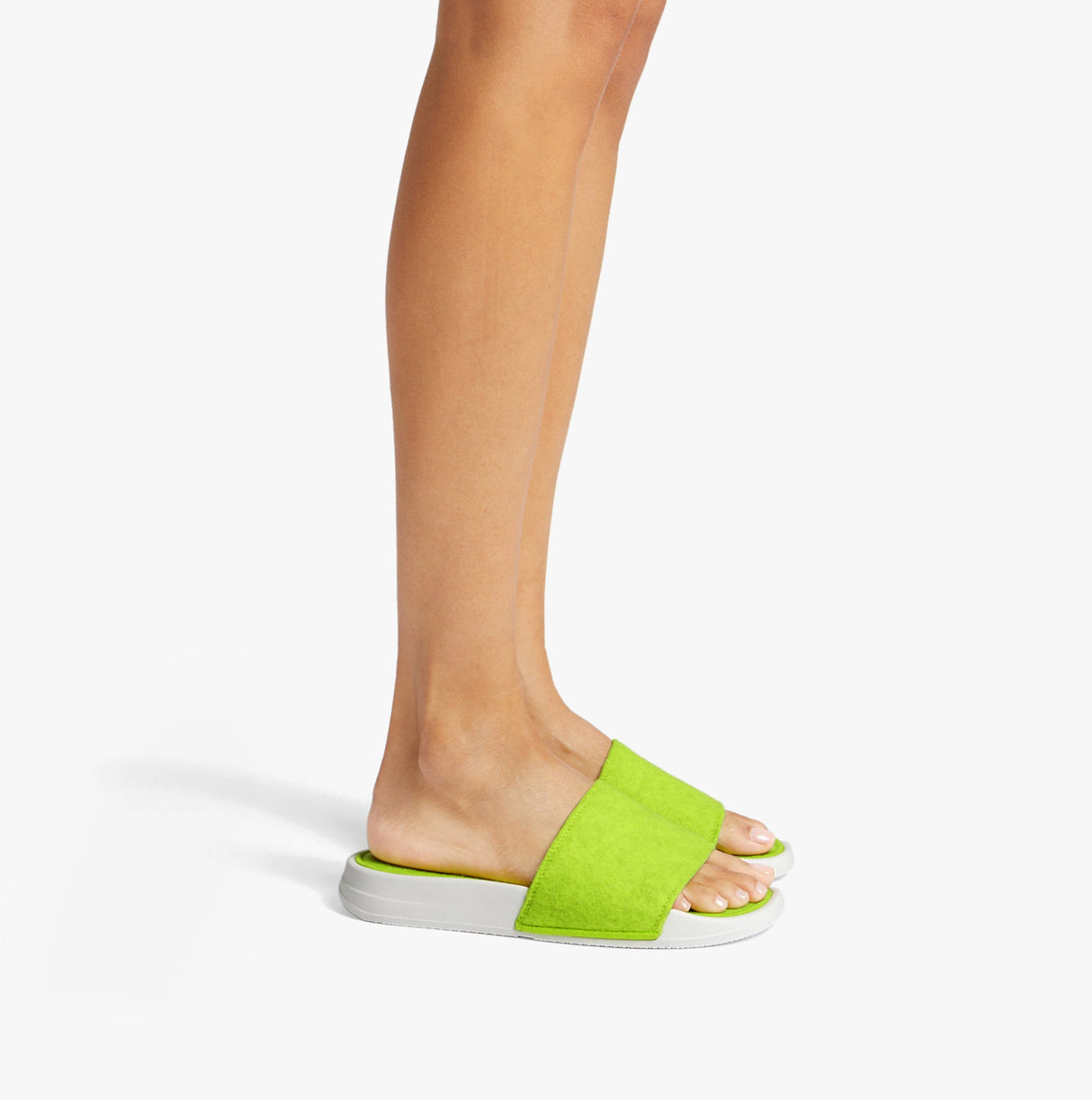 FitFlop IQUSHION E01 Womens Slides Electric Yellow