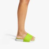 FitFlop IQUSHION E01 Womens Slides Electric Yellow