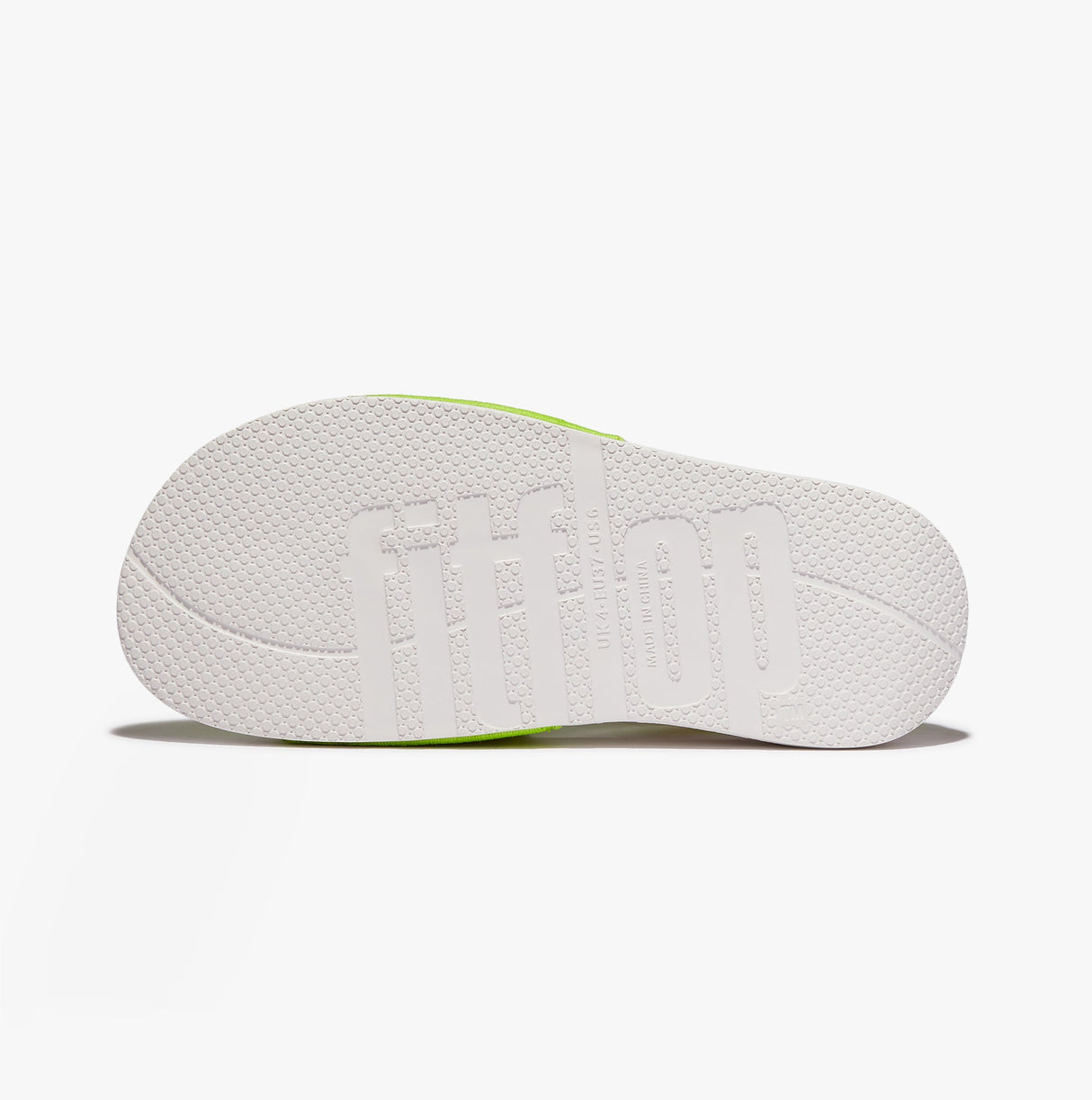 FitFlop IQUSHION E01 Womens Slides Electric Yellow