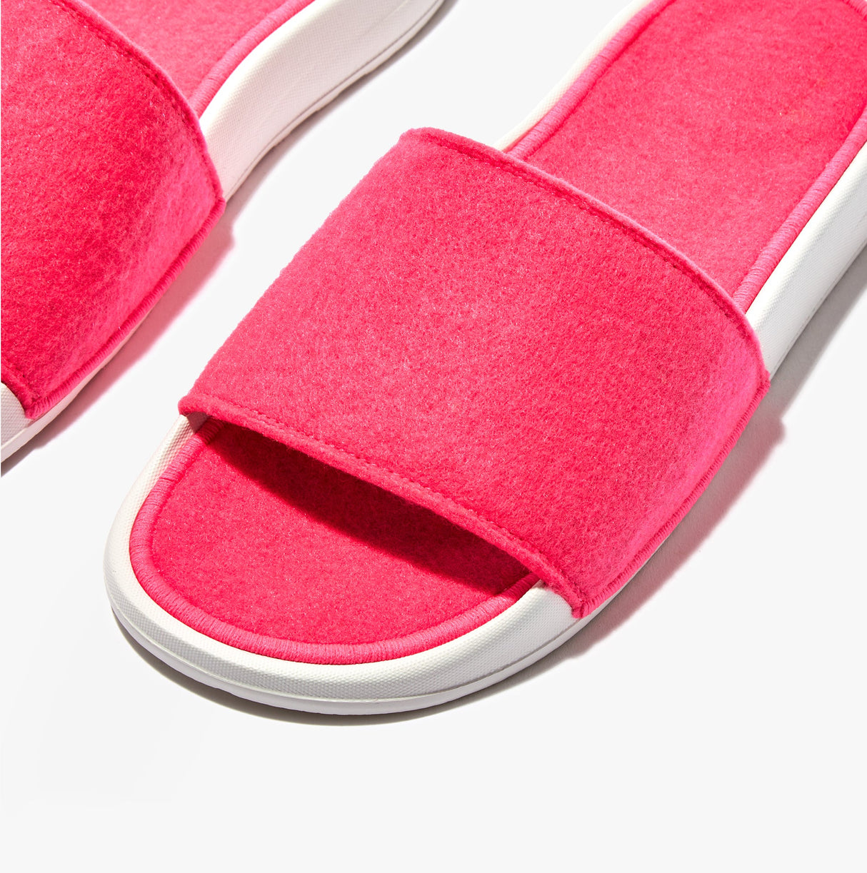 FitFlop IQUSHION E01 Womens Slides Pop Pink