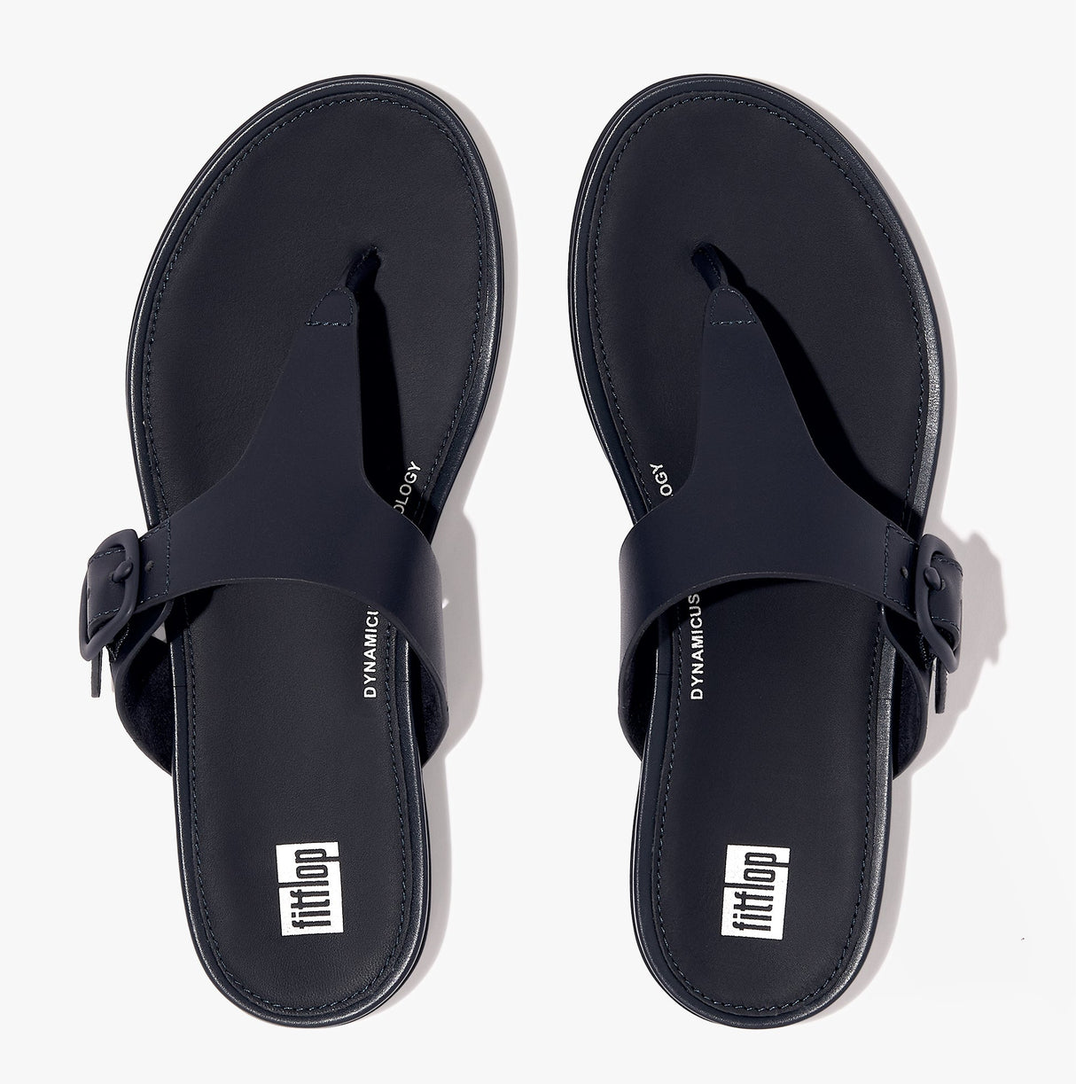 FitFlop GRACIE BUCKLE TOE-POST Womens Sandals Midnight Navy