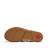 FitFlop GRACIE RUBBER-BUCKLE Womens Fisherman Sandals Sandy Beige